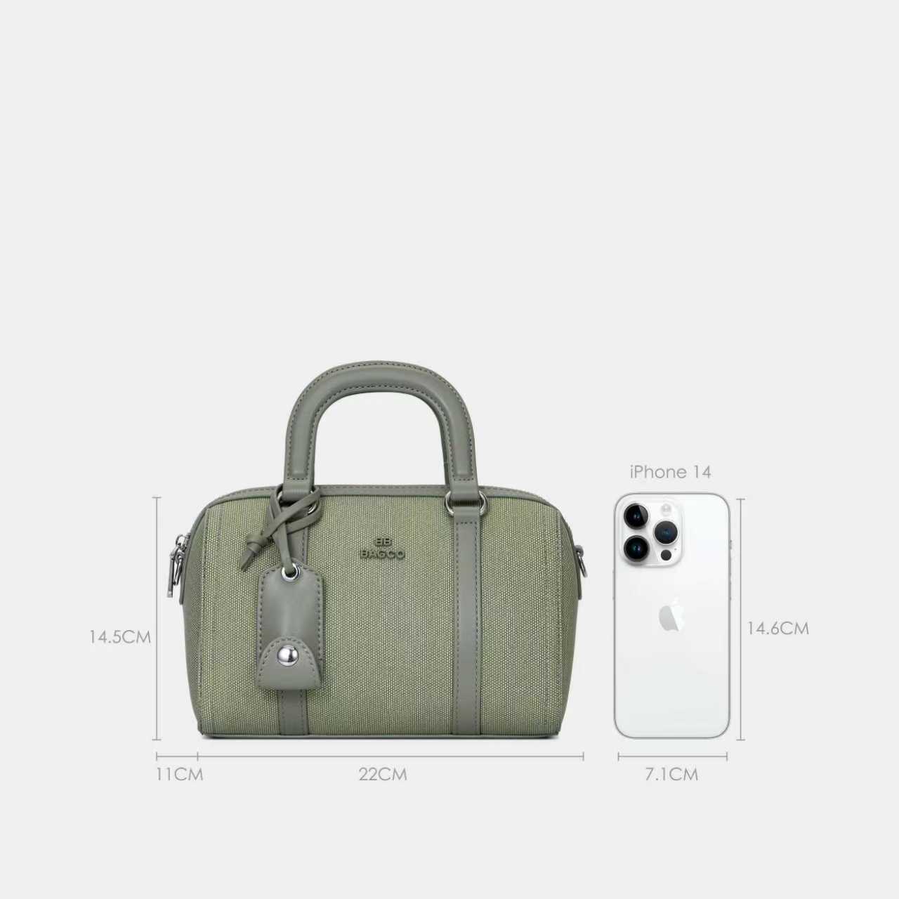 Premium Green Color Bagco Duffle type sling bag