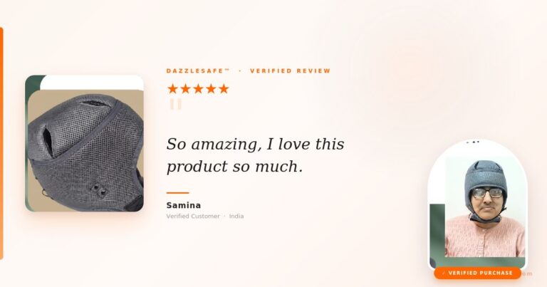 Video of my Epilepsy Seizure Helmet protection of my sister